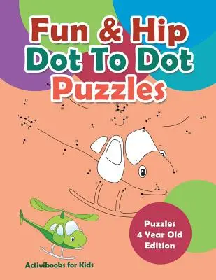 Zabawne i zabawne układanki kropka w kropkę - Puzzle dla 4-latków - Fun & Hip Dot To Dot Puzzles - Puzzle 4 Year Old Edition