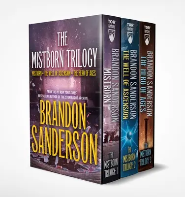 Mistborn Boxed Set I: Mistborn, Studnia Wstąpienia, Bohater Wieków - Mistborn Boxed Set I: Mistborn, the Well of Ascension, the Hero of Ages