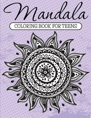 Kolorowanka z mandalą dla nastolatków - Mandala Coloring Book For Teens