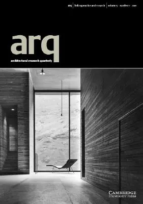 Arq: Architectural Research Quarterly: Tom 5, Część 1 - Arq: Architectural Research Quarterly: Volume 5, Part 1