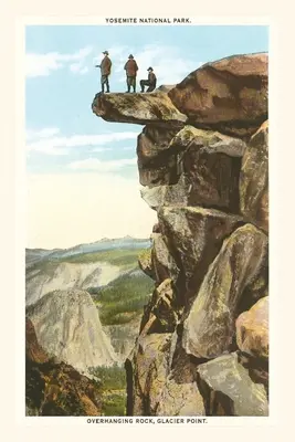 The Vintage Journal Wisząca skała, Yosemite, Kalifornia - The Vintage Journal Overhanging Rock, Yosemite, California
