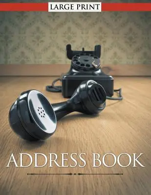 Książka adresowa duży druk - Address Book Large Print