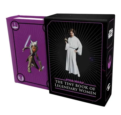 Gwiezdne wojny: mała księga legendarnych kobiet (geekowskie prezenty dla kobiet) - Star Wars: The Tiny Book of Legendary Women (Geeky Gifts for Women)