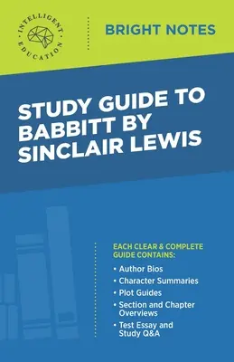 Przewodnik po Babbitt autorstwa Sinclaira Lewisa - Study Guide to Babbitt by Sinclair Lewis