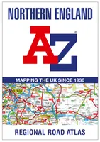 Regionalny atlas drogowy A-Z północnej Anglii - Northern England Regional A-Z Road Atlas