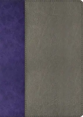 Jeremiah Study Bible, Nkjv: Szara i fioletowa edycja limitowana Leatherluxe: Co mówi. Co to znaczy. Co to znaczy dla ciebie. - The Jeremiah Study Bible, Nkjv: Gray and Purple Leatherluxe Limited Edition: What It Says. What It Means. What It Means for You.