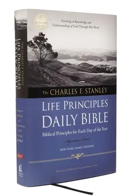 Charles F. Stanley Codzienne zasady życia - Biblia NKJV - Podpis - Charles F. Stanley Life Principles Daily Bible-NKJV-Signature