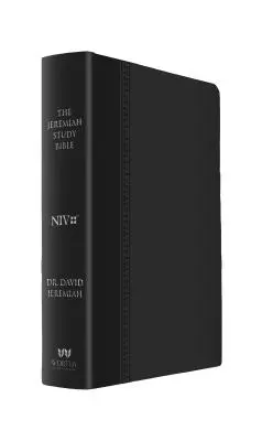 The Jeremiah Study Bible, Niv: (Black W/ Burnished Edges) Leatherluxe(r): What It Says. Co to znaczy. Co to znaczy dla ciebie. - The Jeremiah Study Bible, Niv: (Black W/ Burnished Edges) Leatherluxe(r): What It Says. What It Means. What It Means for You.