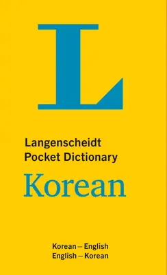 Langenscheidt Pocket Dictionary Korean: Koreański-angielski/angielsko-koreański