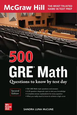 500 pytań z matematyki GRE, które należy znać do dnia testu, wydanie drugie - 500 GRE Math Questions to Know by Test Day, Second Edition