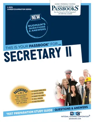 Sekretarz II (C-3578): Passbooks Study Guide - Secretary II (C-3578): Passbooks Study Guide