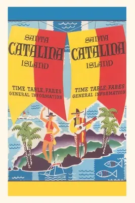 Plakat Vintage Journal Santa Catalina Island - The Vintage Journal Santa Catalina Island Poster