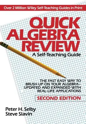 Szybki przegląd algebry STG 2e - Quick Algebra Review STG 2e