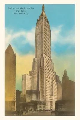 Vintage Journal Bank of Manhattan, Wall Street