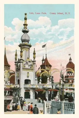 Vintage Journal Luna Park, Coney Island, Nowy Jork - Vintage Journal Luna Park, Coney Island, New York