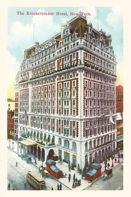 Dziennik historyczny Hotel Knickerbocker, Nowy Jork - Vintage Journal Knickerbocker Hotel, New York City