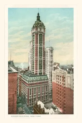 Vintage Journal Singer Building, Nowy Jork - Vintage Journal Singer Building, New York City