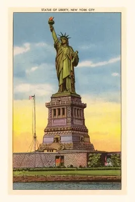Vintage Journal Statua Wolności, Nowy Jork - Vintage Journal Statue of Liberty, New York City