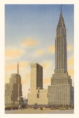 Vintage Journal Chrysler Building, Nowy Jork - Vintage Journal Chrysler Building, New York City