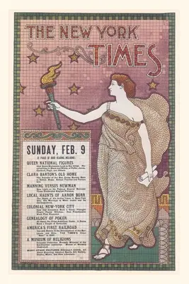 Plakat Vintage Journal Times - Vintage Journal Times Poster