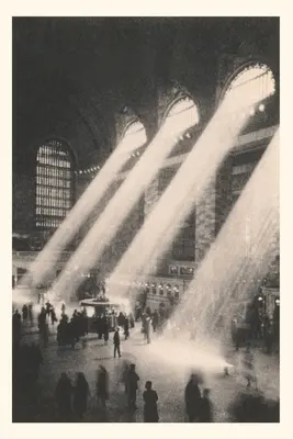 Światło dziennika vintage na dworcu Grand Central - Vintage Journal Light in Grand Central Station