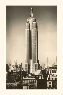 Vintage Journal Empire State Building, Nowy Jork - Vintage Journal Empire State Building, New York City