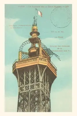 Vintage Journal Wieża Eifla na szczycie - Vintage Journal Top of the Eifel Tower