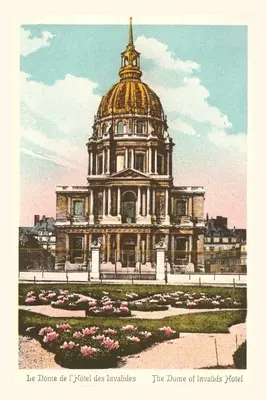 Dziennik historyczny Kopuła Inwalidów - Vintage Journal The Dome of the Invalids