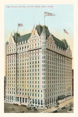 Dziennik historyczny Plaza Hotel, Nowy Jork - Vintage Journal Plaza Hotel, New York City