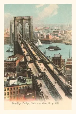 Vintage Journal Most Brookliński, Nowy Jork - Vintage Journal Brooklyn Bridge, New York City