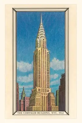 Vintage Journal Chrysler Building, 1932, Nowy Jork - Vintage Journal Chrysler Building, 1932, New York City