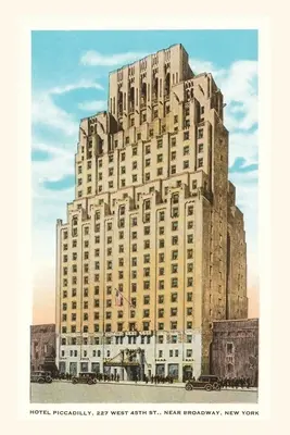 Dziennik historyczny Hotel Piccadilly, Nowy Jork - Vintage Journal Hotel Piccadilly, New York City