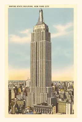 Vintage Journal Empire State Building, Nowy Jork - Vintage Journal Empire State Building, New York City
