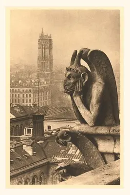 Vintage Journal Gargulce na Notre Dame - Vintage Journal Gargoyles on Notre Dame