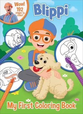 Blippi: Moja pierwsza kolorowanka - Blippi: My First Coloring Book