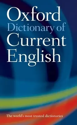 Oxford Dictionary of Current English