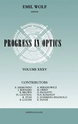 Postępy w optyce: Tom 35 - Progress in Optics: Volume 35