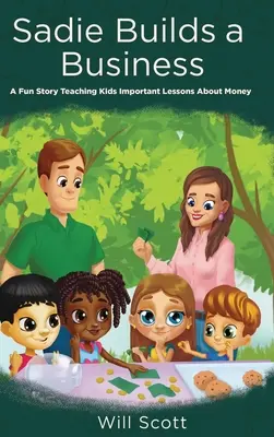 Sadie Buduje Biznes: Zabawna historia ucząca dzieci ważnych lekcji o pieniądzach - Sadie Builds A Business: A Fun Story Teaching Kids Important Lessons About Money