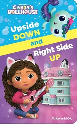 Domek dla lalek DreamWorks Gabby: Upside Down and Right Side Up Take-A-Look Book: Take-A-Look - DreamWorks Gabby's Dollhouse: Upside Down and Right Side Up Take-A-Look Book: Take-A-Look