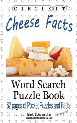 Zakreśl, fakty o serze, wyszukiwanie słów, książka z łamigłówkami - Circle It, Cheese Facts, Word Search, Puzzle Book