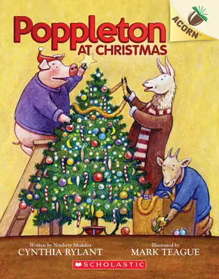Poppleton w Boże Narodzenie: Książka z żołędziami (Poppleton #5) - Poppleton at Christmas: An Acorn Book (Poppleton #5)