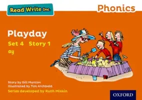 Read Write Inc. Fonetyka: Pomarańczowy zestaw 4 Storybook 1 Playday - Read Write Inc. Phonics: Orange Set 4 Storybook 1 Playday