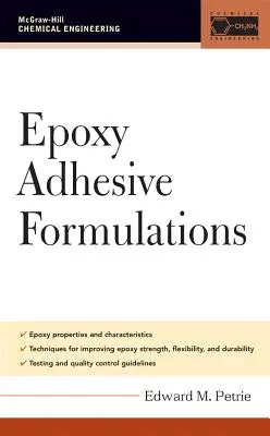 Formuły klejów epoksydowych - Epoxy Adhesive Formulations