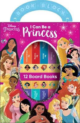 Disney Princess: Mogę być księżniczką 12 książek planszowych - Disney Princess: I Can Be a Princess 12 Board Books