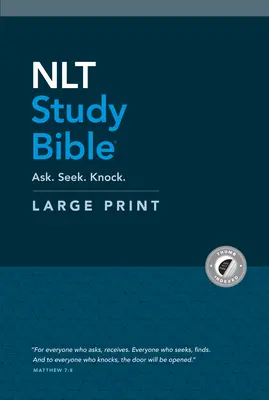 Biblia do studiowania NLT w dużym formacie (czerwona litera, twarda oprawa, z indeksem) - NLT Study Bible Large Print (Red Letter, Hardcover, Indexed)