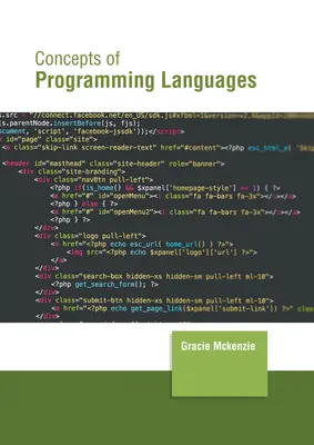 Koncepcje języków programowania - Concepts of Programming Languages