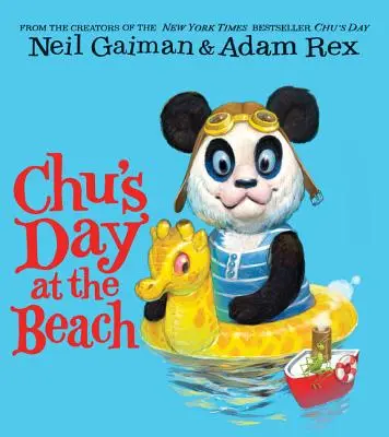 Dzień Chu na plaży Książka planszowa - Chu's Day at the Beach Board Book