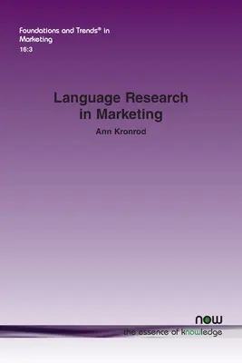 Badania językowe w marketingu - Language Research in Marketing