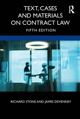 Tekst, przypadki i materiały dotyczące prawa umów - Text, Cases and Materials on Contract Law