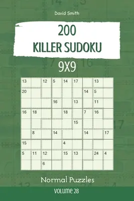 Killer Sudoku - 200 normalnych łamigłówek 9x9 vol.28 - Killer Sudoku - 200 Normal Puzzles 9x9 vol.28